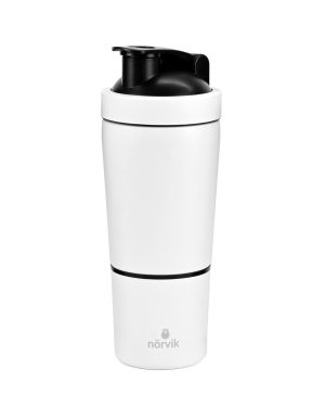 Shaker Térmico 500 ml con Compartimento Para Proteína